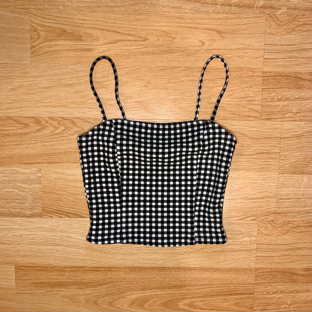 Plaid Top Size Small